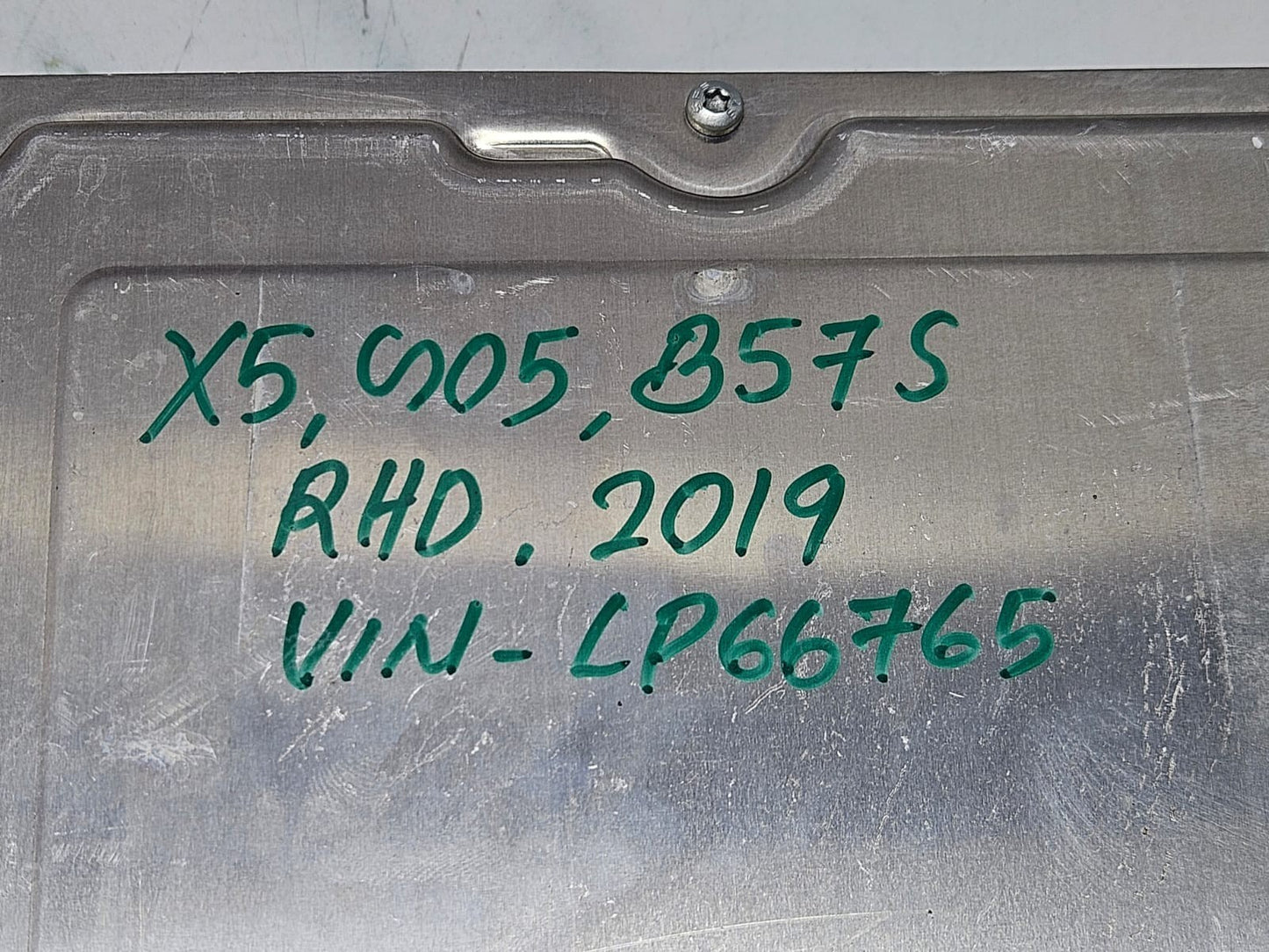 BMW X5 G05 B57S RHD 2019 ENGINE CONTROL UNIT ECU SET DDE 9886569 OEM