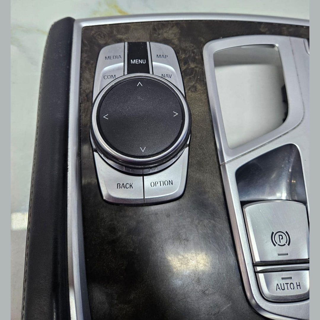 2016-22 BMW 740i G11 G12 Center Console Trim Panel With iDrive control 9348742