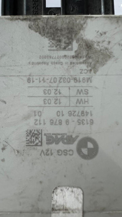 BMW Steering Wheel Module Control Unit 9876112  X6 G06 and X6M G06 F96