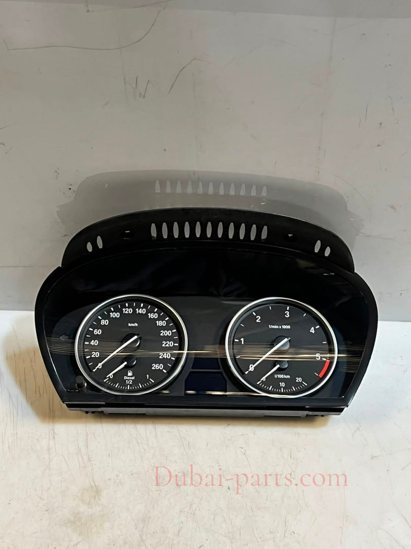 2009-2011 BMW X5 E70 3.0D and 3.5D Speedometer Instrument Cluster 9195690 OEM