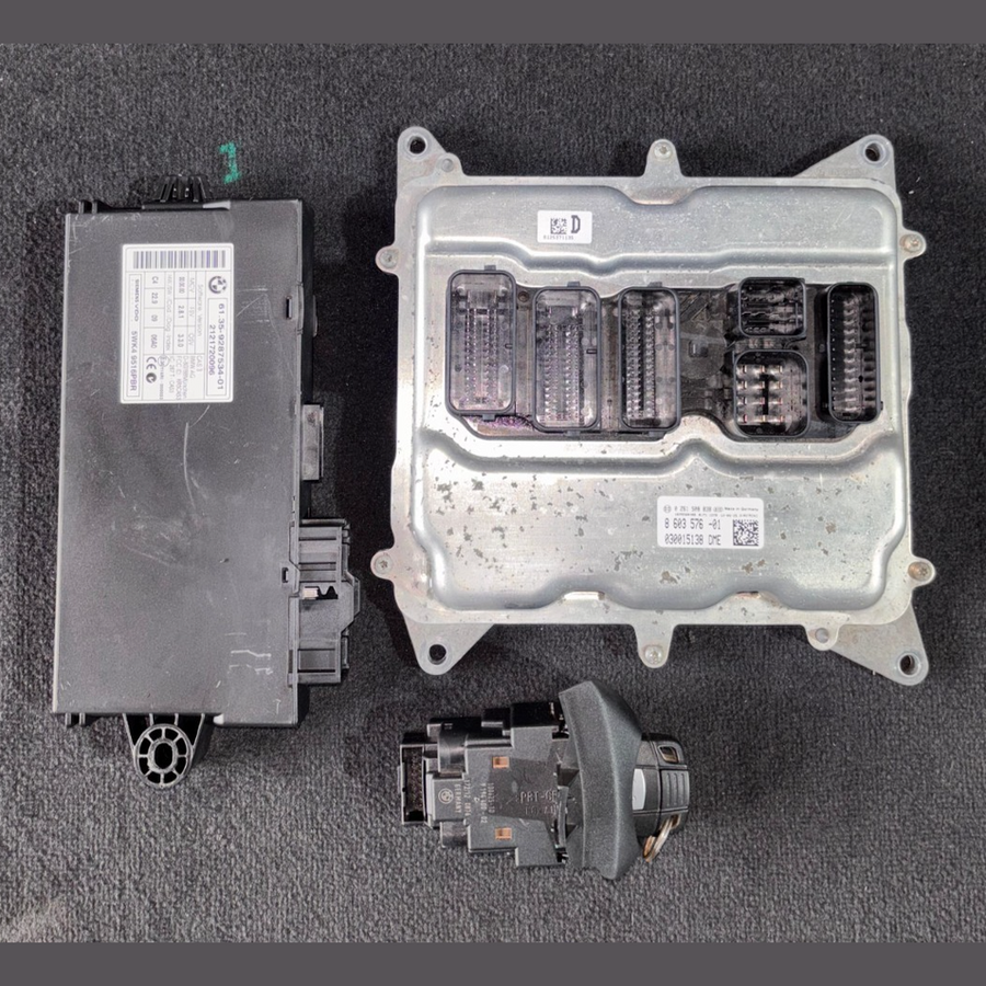 BMW Z4 X1 20I N20 E84 MOTORSTEUERGERÄT-SET DME CAS3 + SCHLÜSSEL MANUELL - 8603576