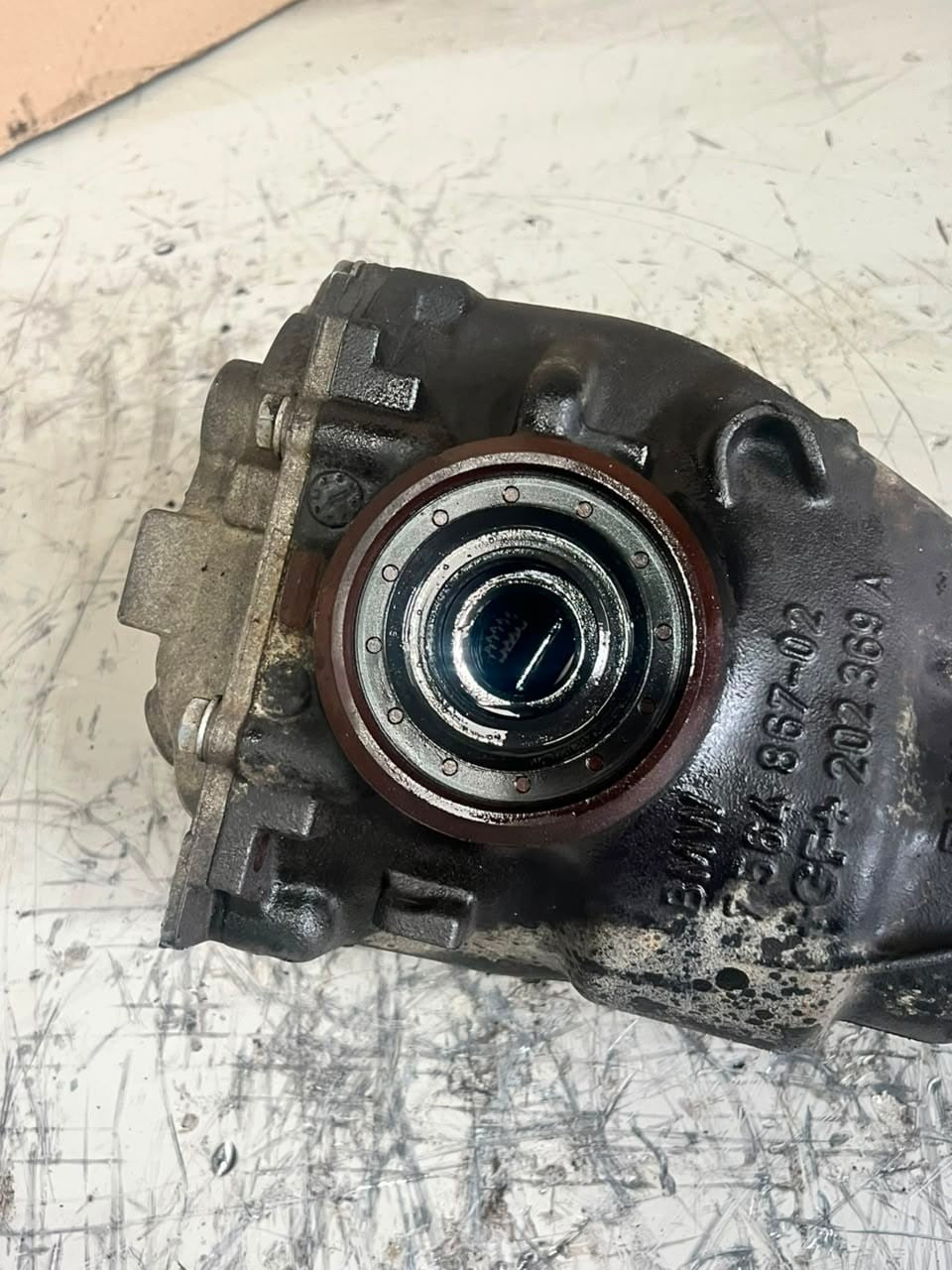2006-2013 BMW X5 E70 xDrive30d RATIO = 3.15 Rear Differential 7630912 OEM