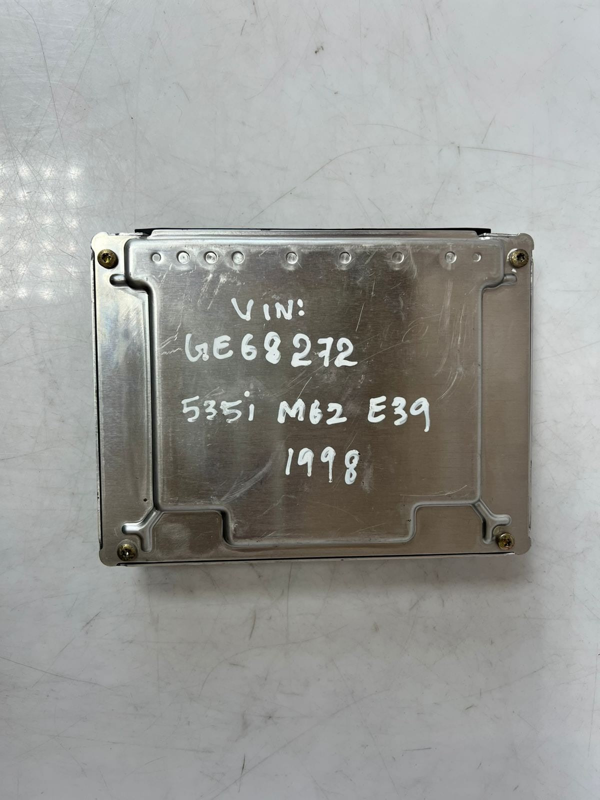 2002 BMW 540i M62 E38/E53/E39 ENGINE CONTROL ECU SET DME 1430943 
