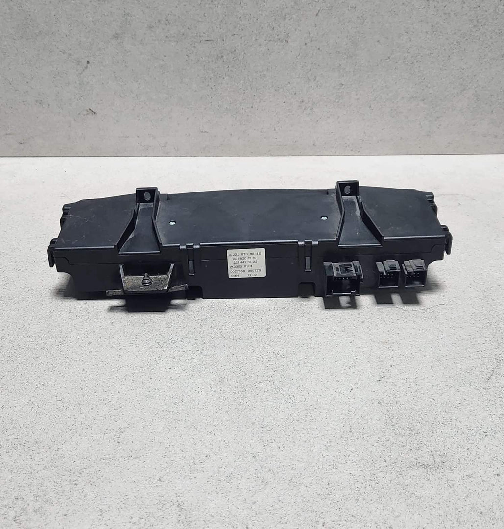 Mercedes-Benz S-Class W221 Climate Control Unit 2218709810 S-Class W221
