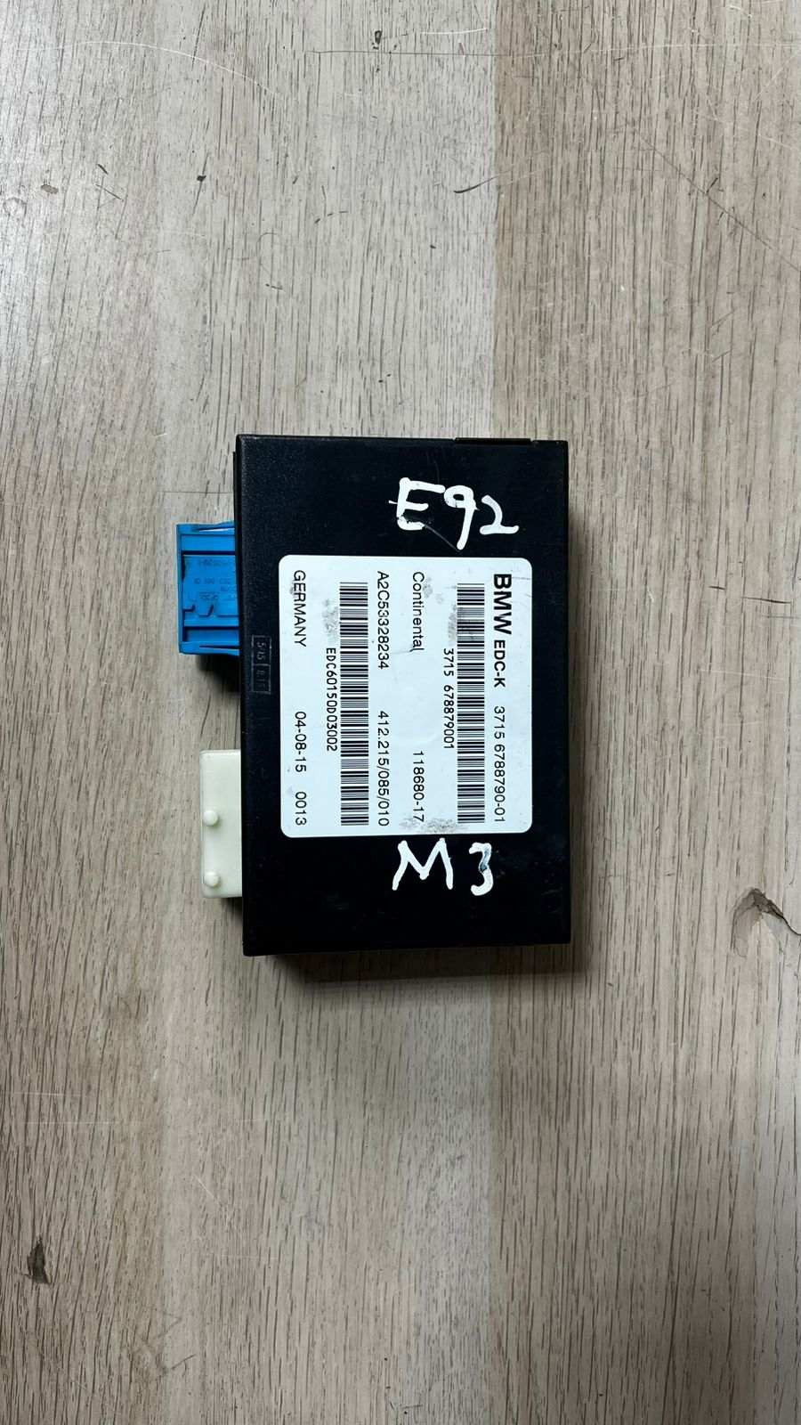 2008-2013 BMW M3 Suspension Control Module 6788790 M3 E90 E92 E93 and Z4 