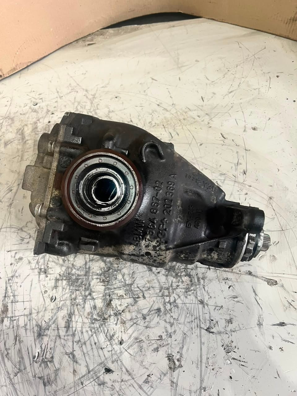 2006-2013 BMW X5 E70 xDrive30d RATIO = 3.15 Rear Differential 7630912 OEM