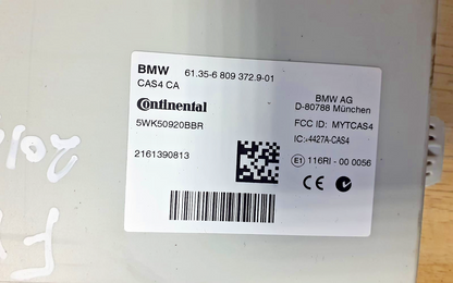BMW F10 528i N20A CAS4 FEM Basic Control Unit Set w/Key OEM 8664661