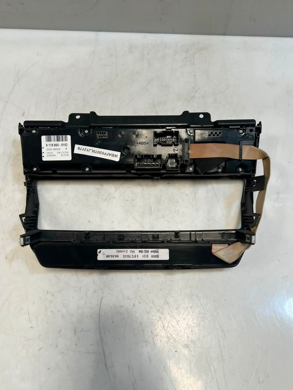 2007-2010 BMW X5 E70 and X6 E71 A/C Climate Control Unit 9178065 OEM