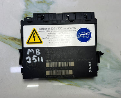 2007-2013 Mercedes-Benz S-Class W221 S550 Seat Control Module A221 8702192 OEM