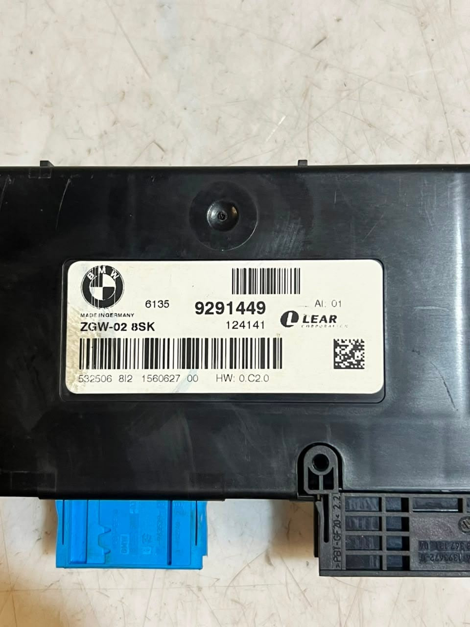 2013-2016 BMW 5' F10 F11 6' M5 Gateway Control Module 9291449 OEM