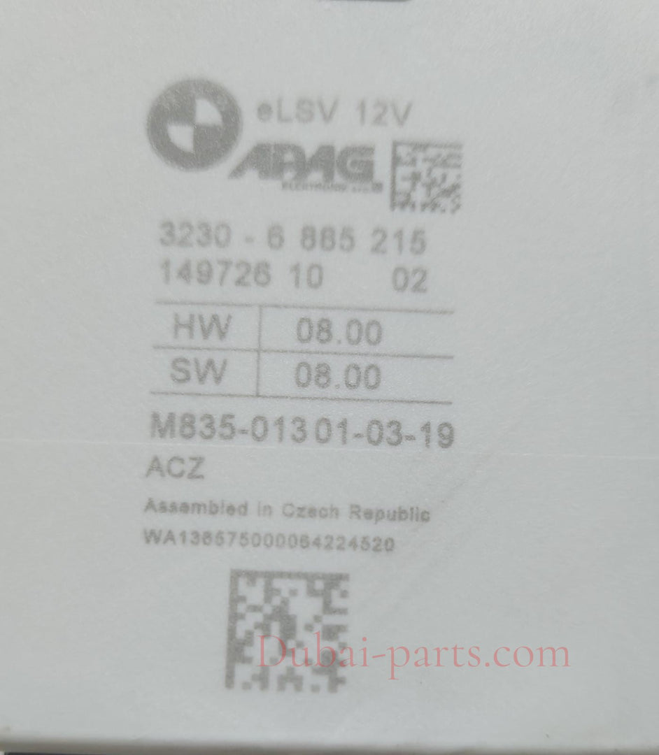 17-20 BMW 530i Steering Column Control Module 6885215 5, 6, 7, 8, and X Series