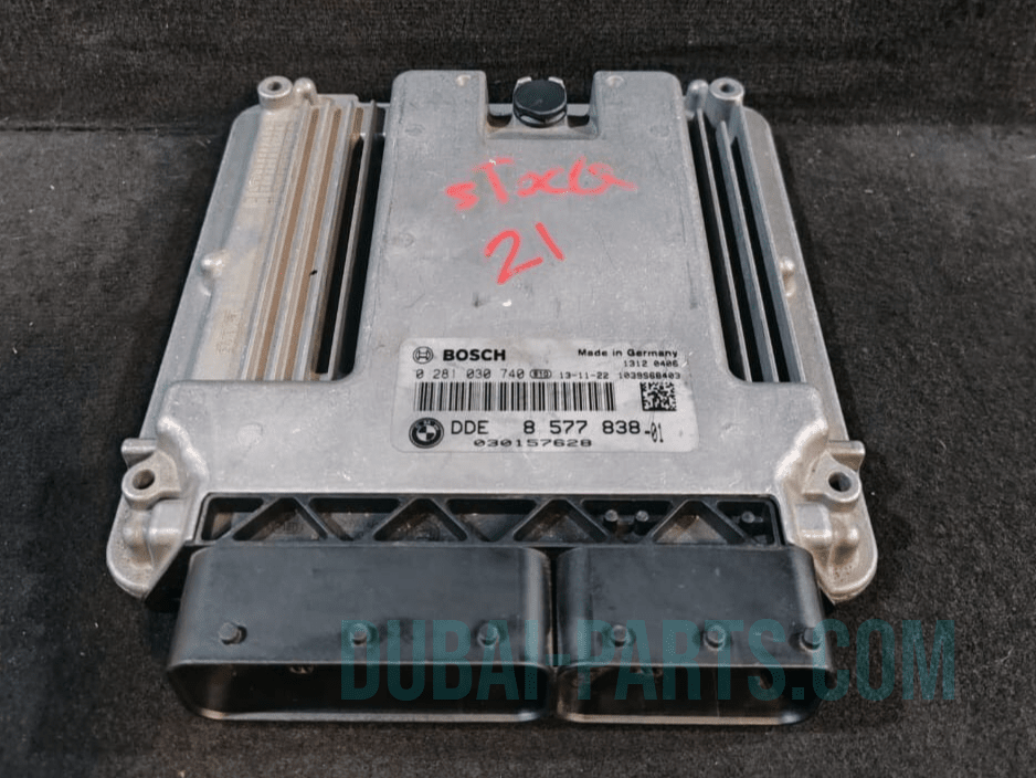 BMW 5 Series F10 F11 N57N ENGINE CONTROL UNIT  ECU ONLY  DDE 0281030740 8577838
