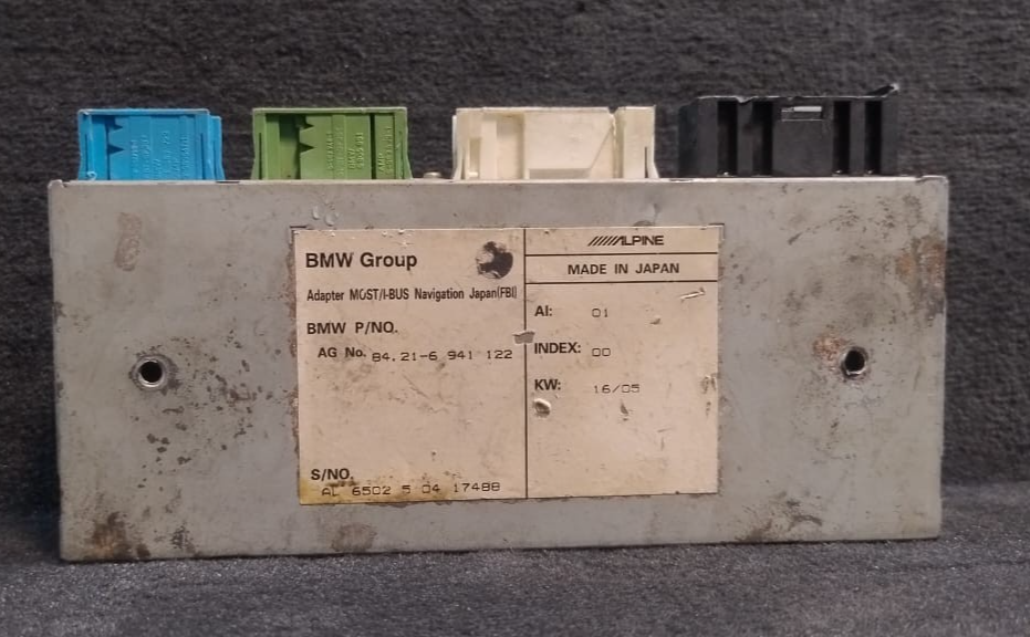BMW E65 TELEPHONE ADAPTER NAVIGATION CONTROL UNIT MODULE JAPAN - 6941122