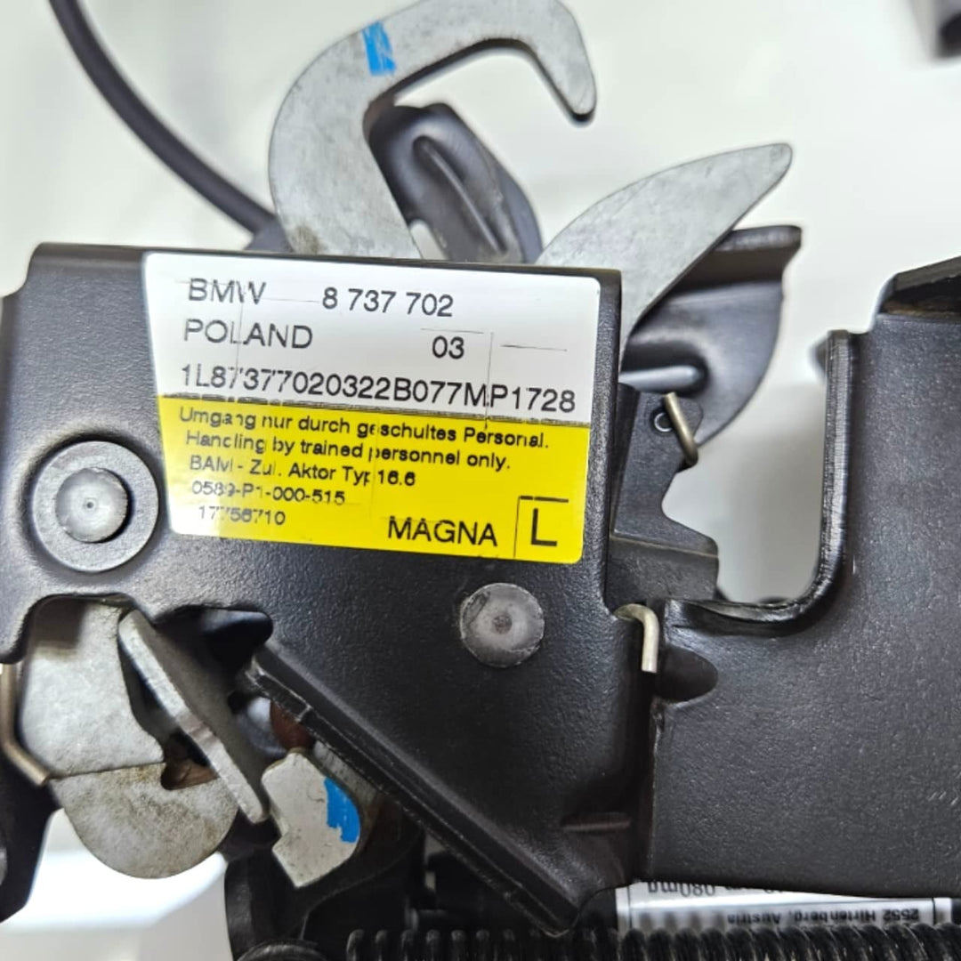 8737702-Genuine 2018-2023 BMW X1 F48 X2 F39 Bonnet Lock Brand New