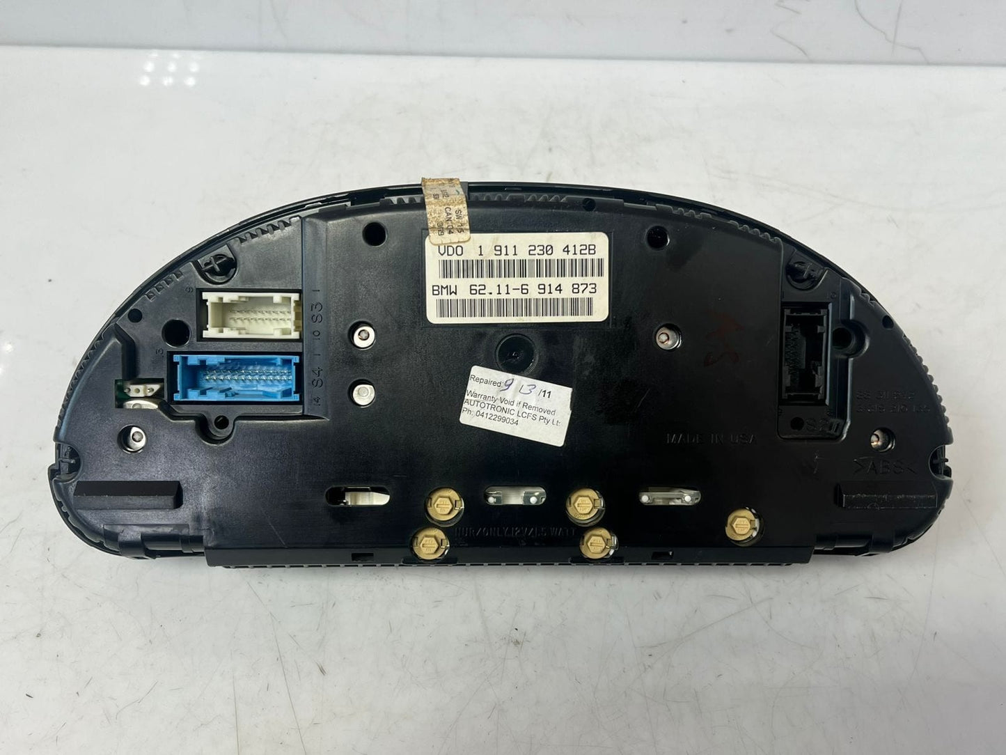 2001 BMW X5 E53 7' E65 750I 5' E39 Instrument Cluster Speedometer 6914873 OEM
