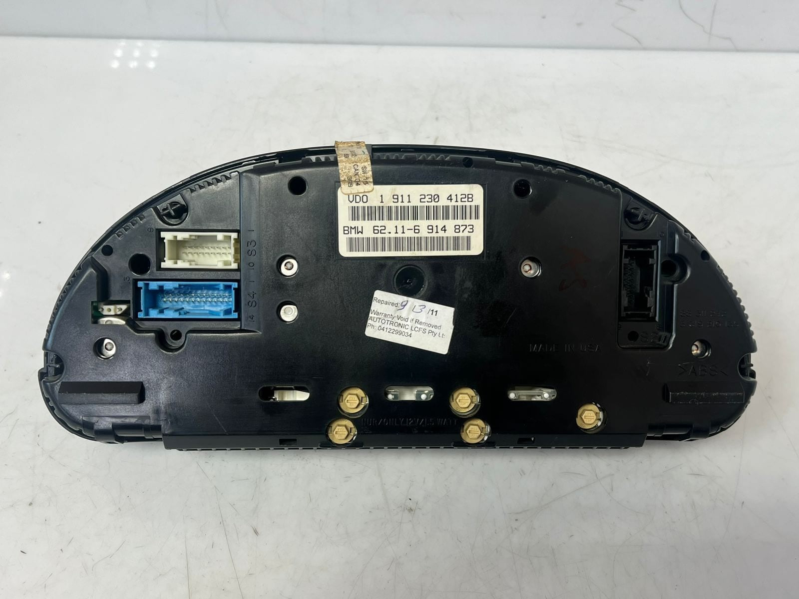 2001 BMW X5 E53 7' E65 750I 5' E39 Instrument Cluster Speedometer 6914873 OEM