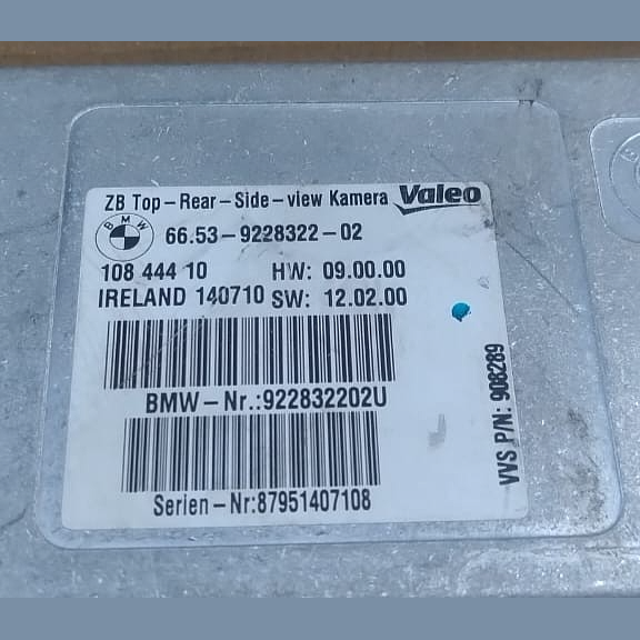 BMW OEM F10 F11 F12 SURROUND VIEW TOP REAR SIDE CAMERA CONTROL MODULE -9228322