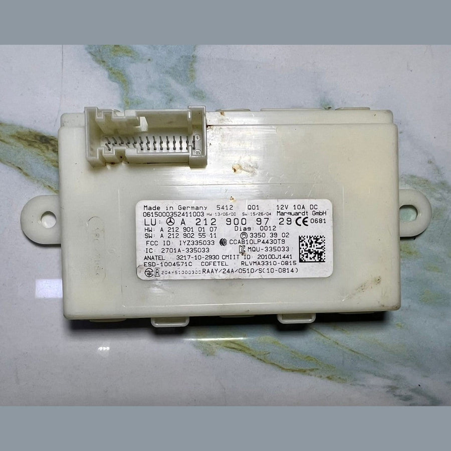 Mercedes Keyless Entry Control Module A2129009729 CLA, CLS, E-Class, GLE and SLK