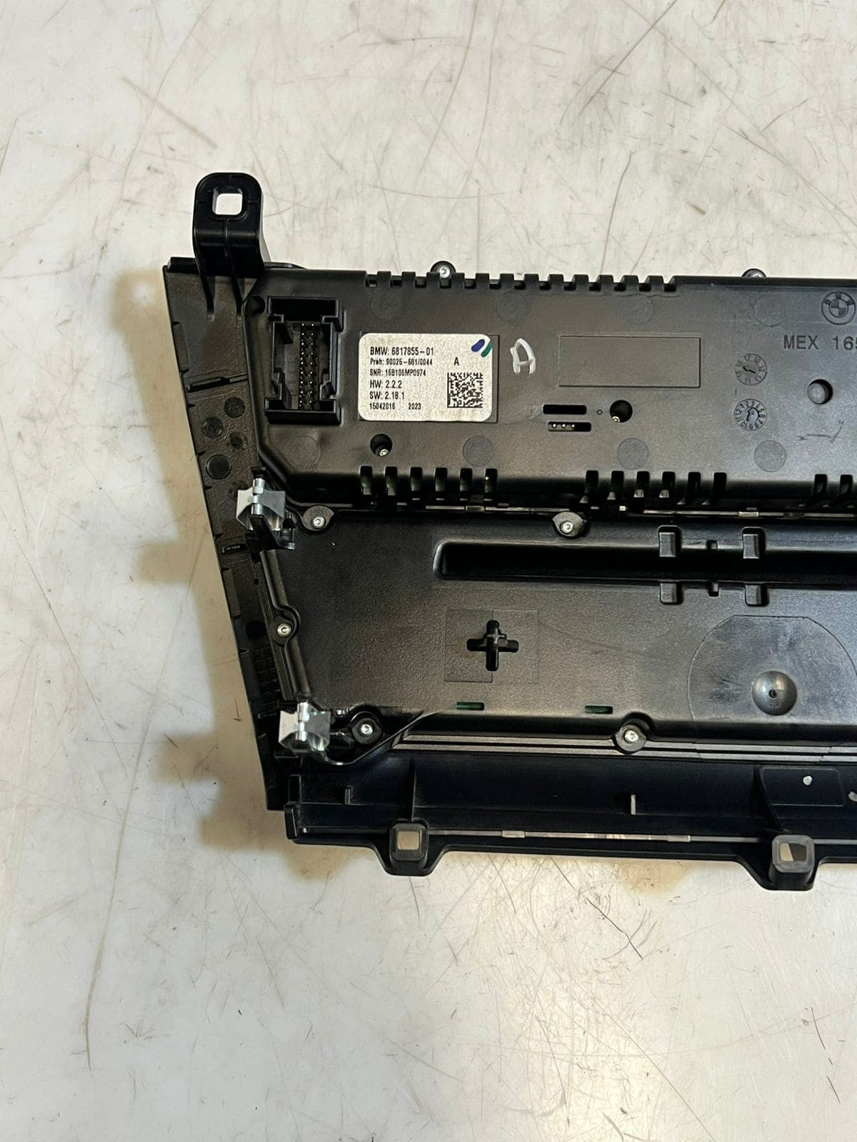 2016 BMW X5 F15 X5M X6M AC Climate Control Panel 6817855 OEM