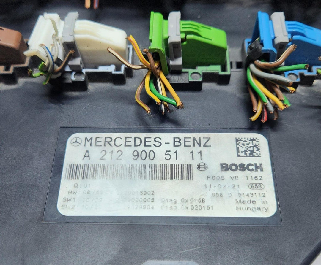 10-16 Mercedes-Benz E350 SAM Control Unit A2129005111 E-Class W212 C-Class C204 