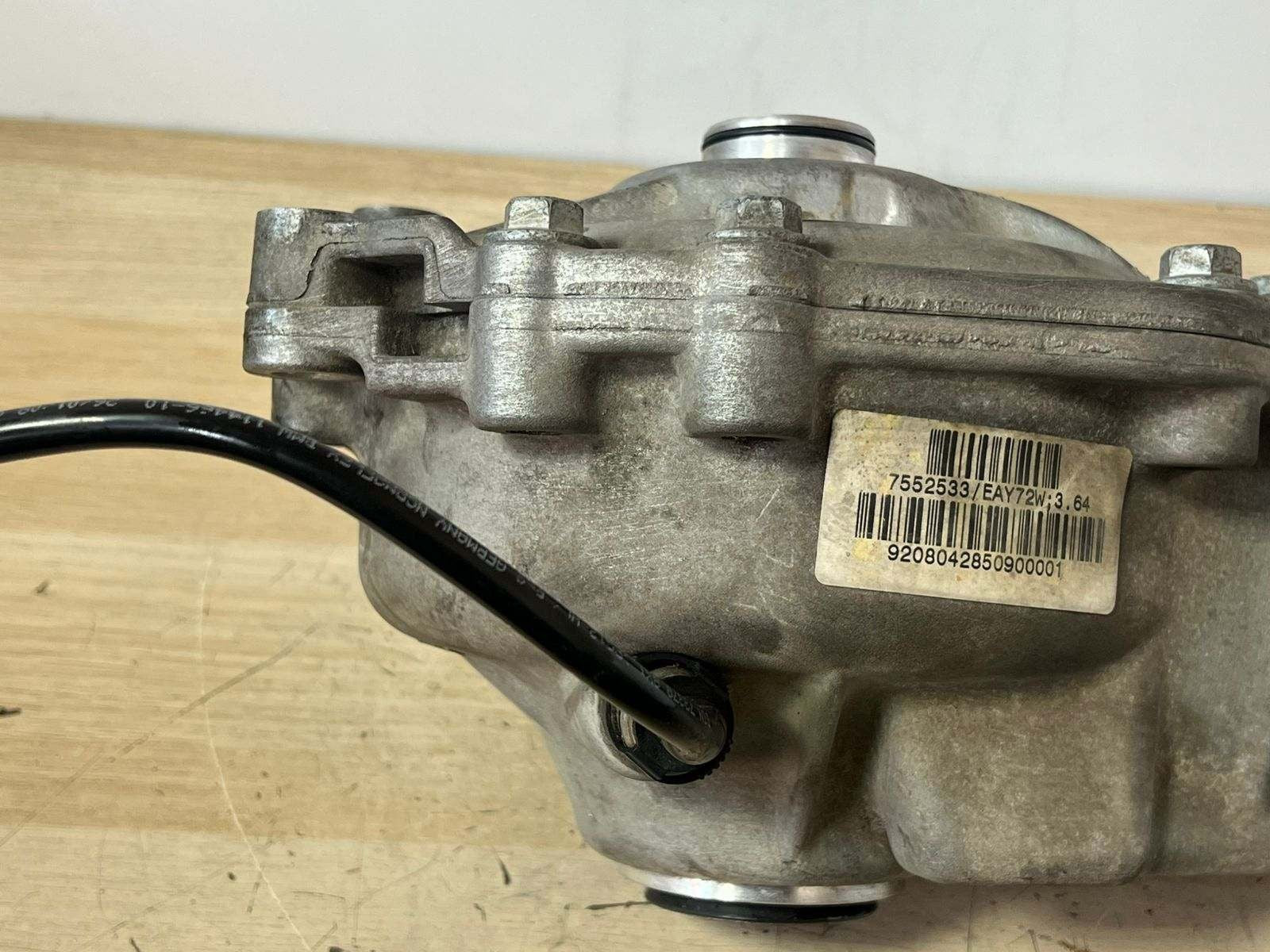 BMW X5 E70 3.0 DIESEL 2007 FRONT DIFFERENTIAL DIFF RATIO 3.64 7552533