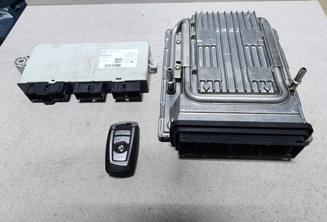 2011-2012 BMW 750i Engine Control Module 7619884  7 Ser F01 F02 F03 F04 ECU SET
