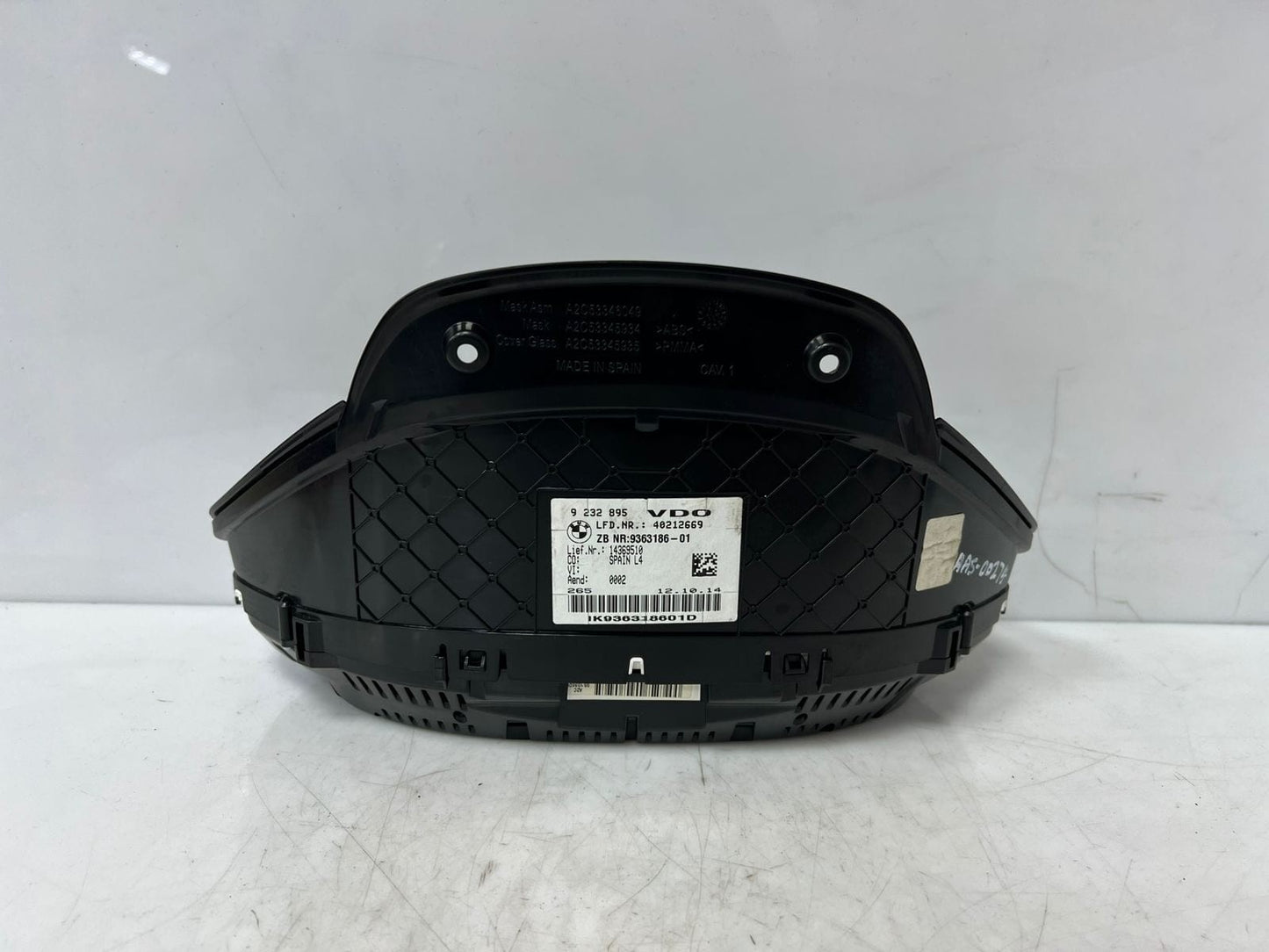 BMW F30 F31 F32 F33 3' 4' X1 F-series SPEEDOMETER Instrument Cluster 9363186 OEM
