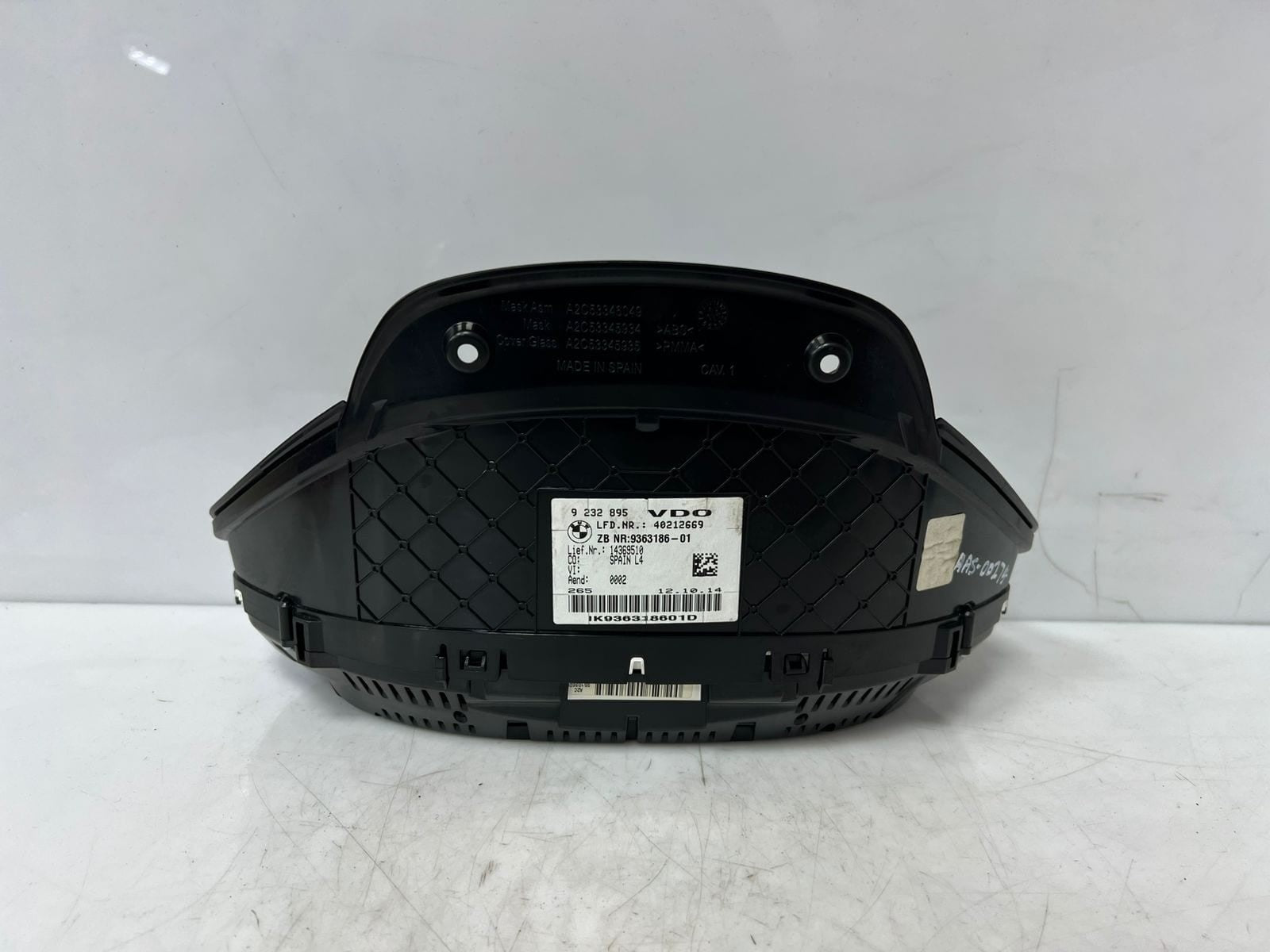 BMW F30 F31 F32 F33 3' 4' X1 F-series SPEEDOMETER Instrument Cluster 9363186 OEM