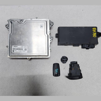 2011 BMW X5 E70 3.5i Engine Control Module DME 7614754 535i X5 E70 ECU SET