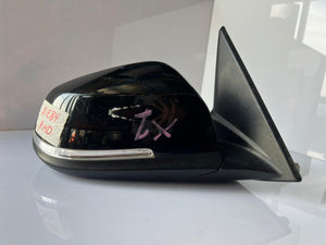 2012-2016 BMW X1 E84 Front RIGHT Side Door Mirror A046314 BLACK RHD
