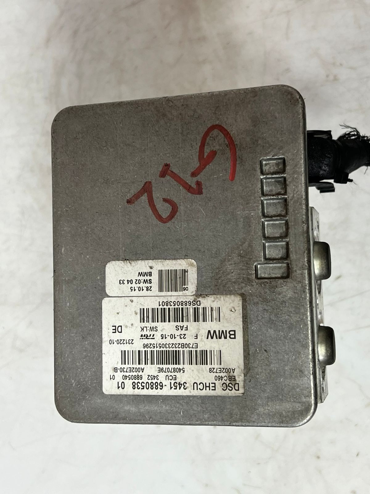 2016-2019 BMW 7' 5' G11 G12 G30 X4 G01 X3 G02 750Li Abs Pump Module 6880538 OEM