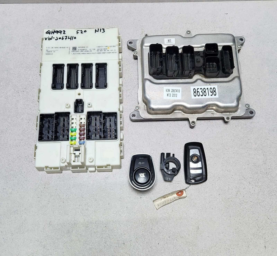 2012-2015 BMW 118i Engine Control Unit 8638198 N13 116i 316i F20 F30 ECU SET