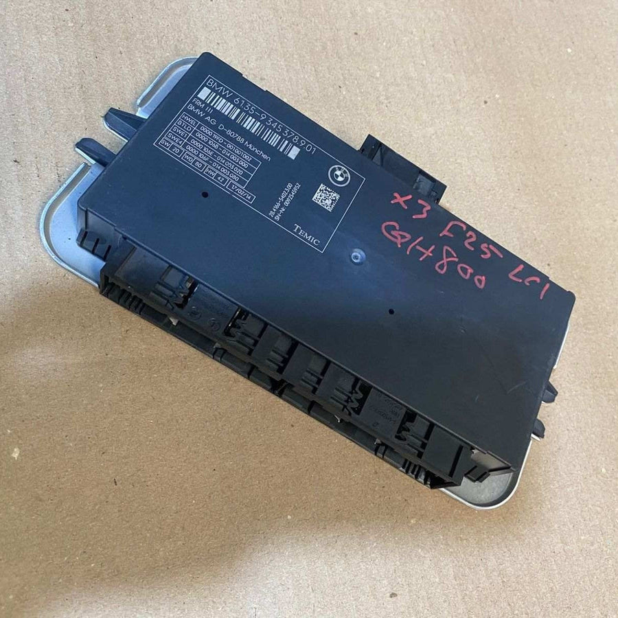 2014-2016 BMW X3 Footwell Light Control Module 9345378 -F25 and X4 F26.