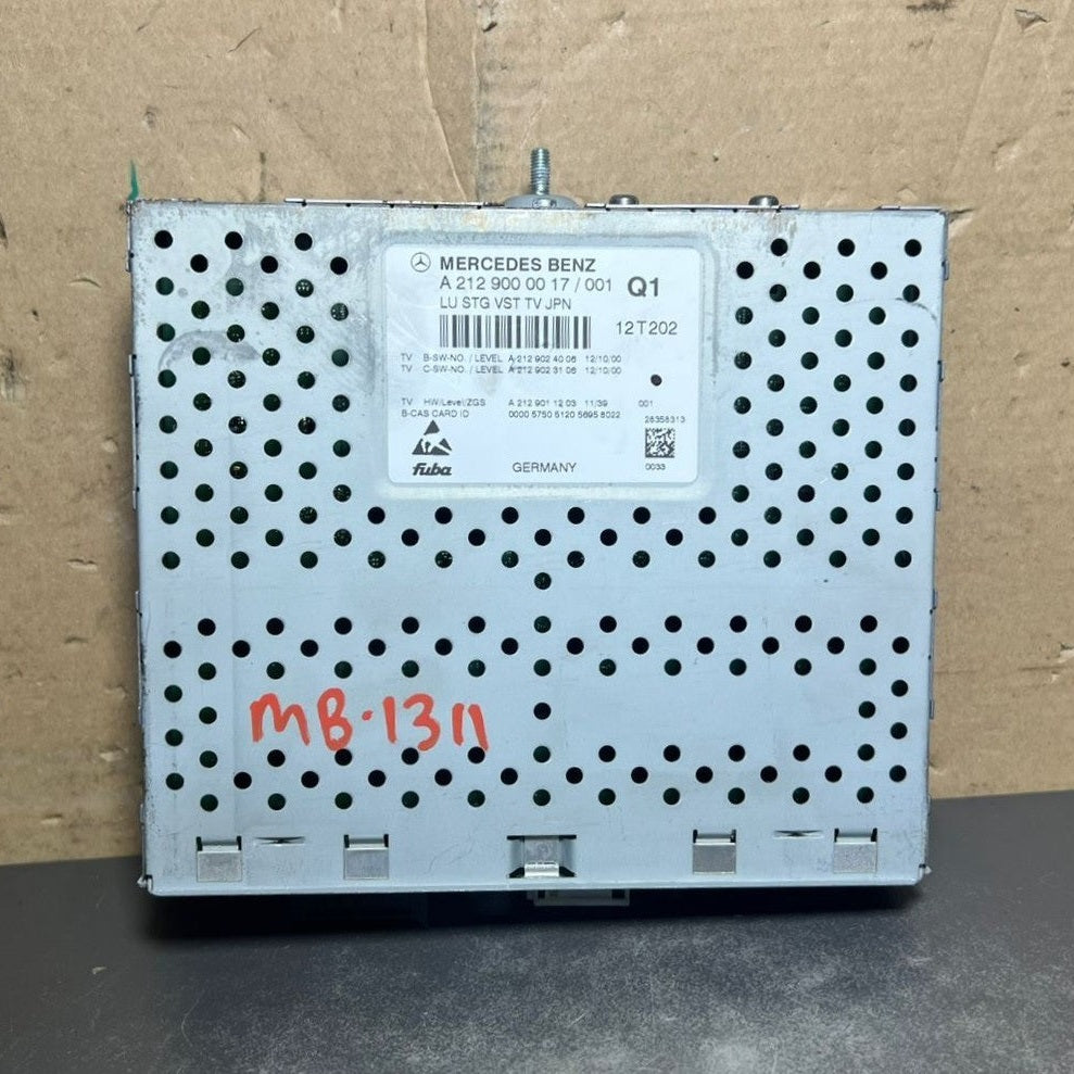 10-14 Mercedes W212 Radio Audio Control Sound Amplifier Amp A212 9000017 OEM