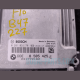 BMW F10 F11 LCI 520d B47 190HP ENGINE CONTROL UNIT MODULE ECU ONLY DDE - 8585425