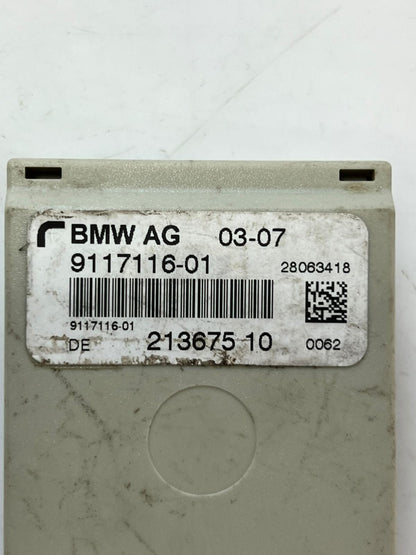2007 BMW E60, E61, E90, E91, E92, E93 Antenna Module Radio Control Unit 9117116