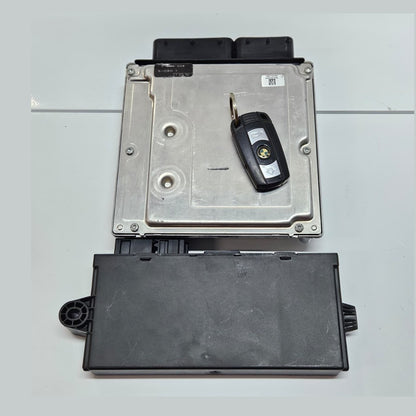 2010-2015 BMW E84 X1 N46 Engine Control Module DME ECU KEY SET 7603575