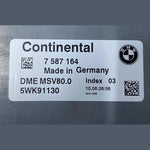 Load image into Gallery viewer, OEM BMW X5 E70 E63 N52 ENGINE CONTROL UNIT DME ECU SET 7587164 CONTINENTAL