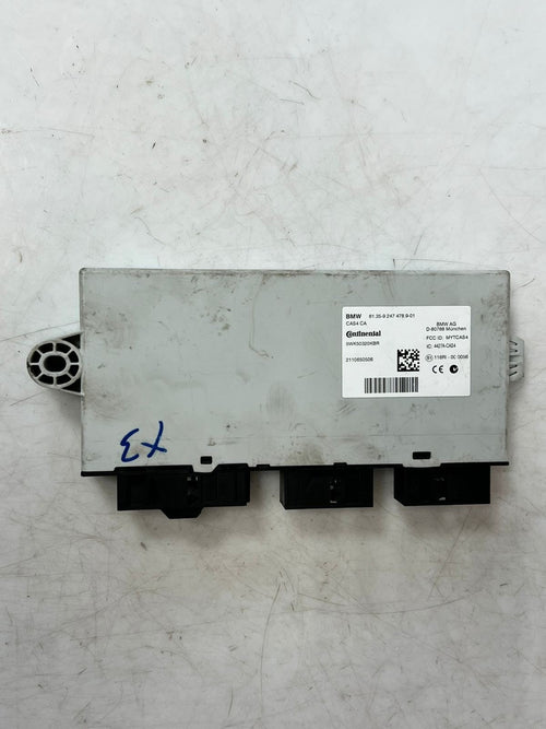 2011 BMW X3 F25 Central Theft Locking Module CAS4 AG 9247478 OEM