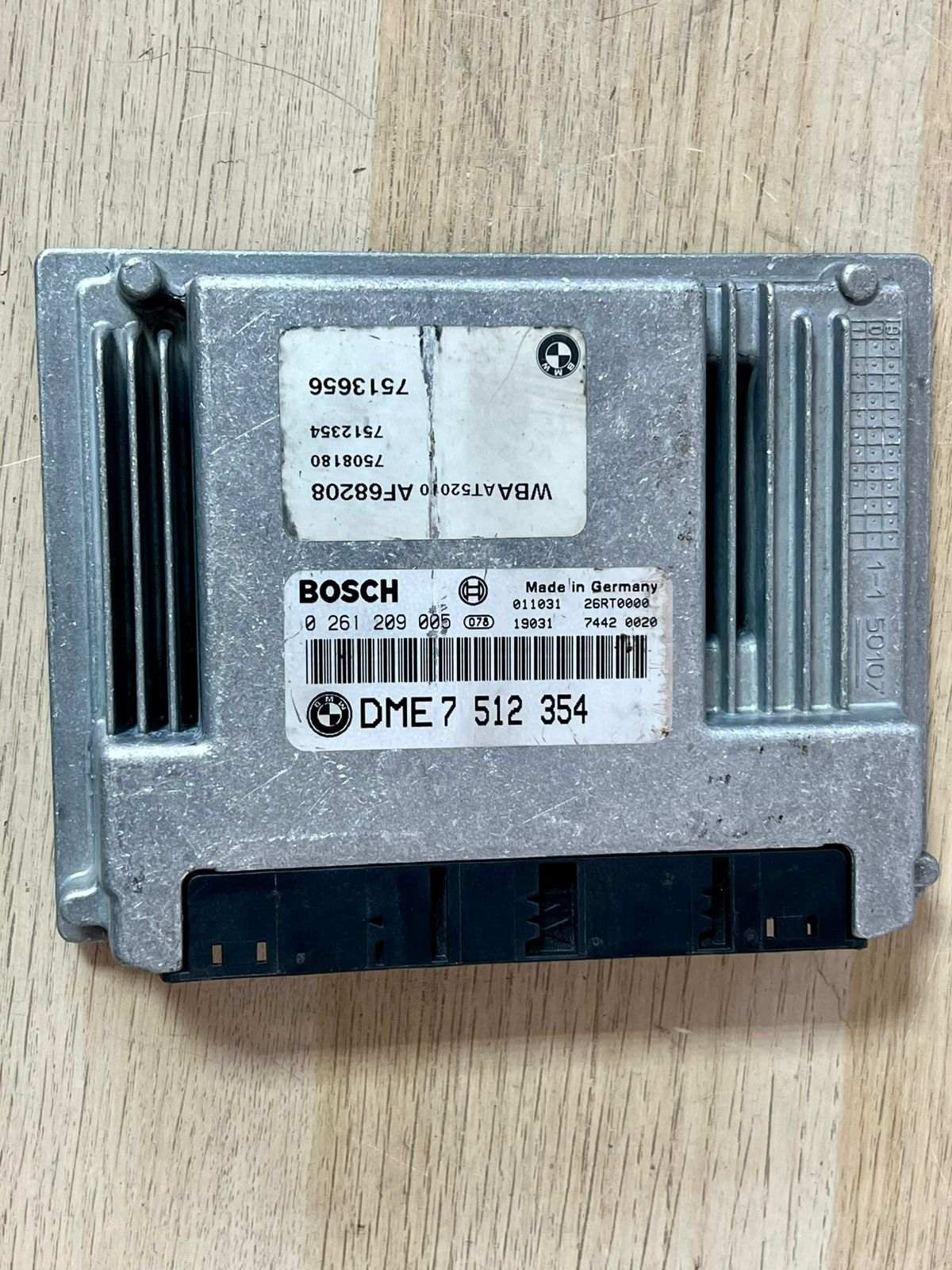 BMW 3 series E46 1.8i N42 Engine DME BASIC CONTROL MODULE COMPUTER ECU 7512354
