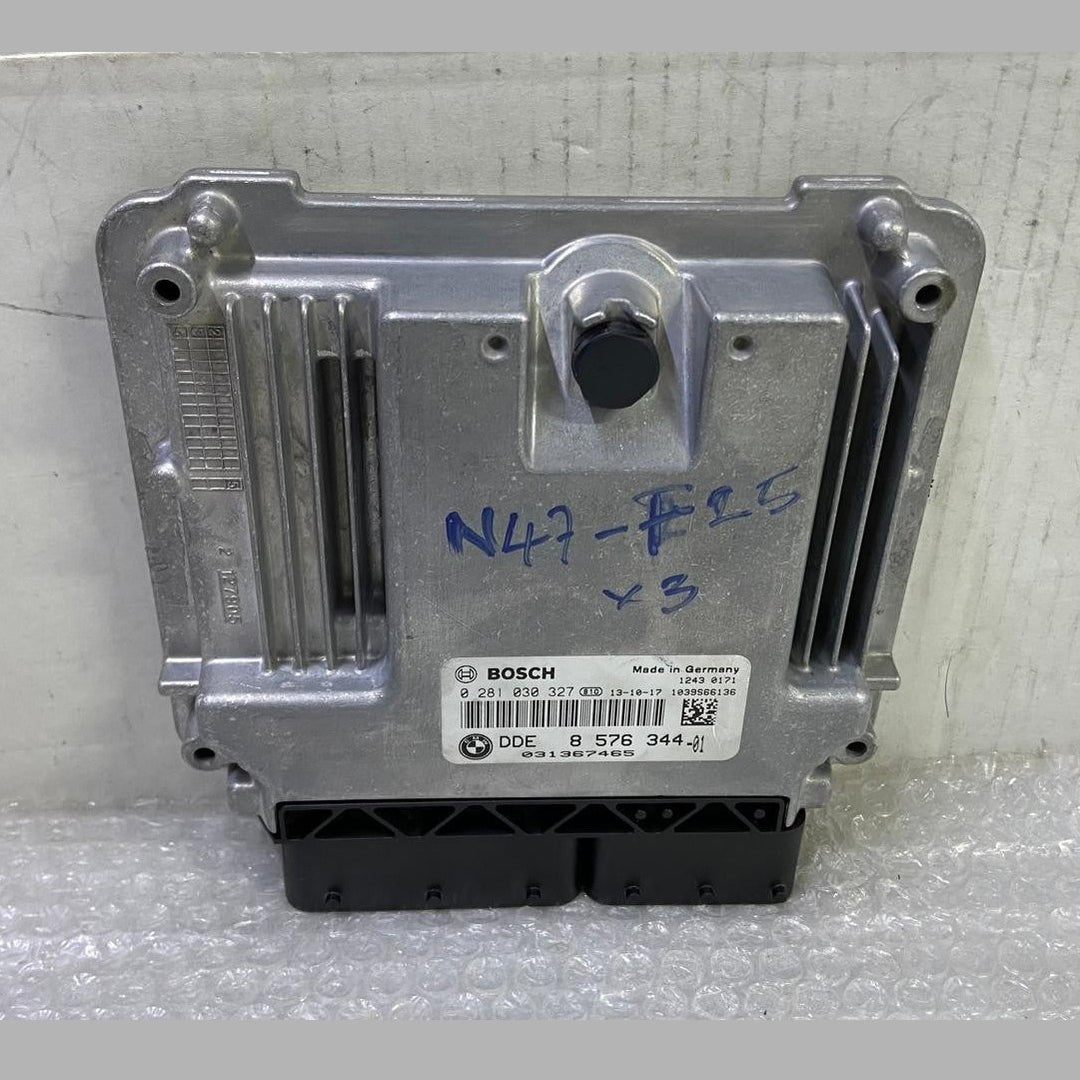 OEM BMW X3 F25 N47N DIESEL ENGINE CONTROL UNIT MODULE DDE ECU ONLY 8576344