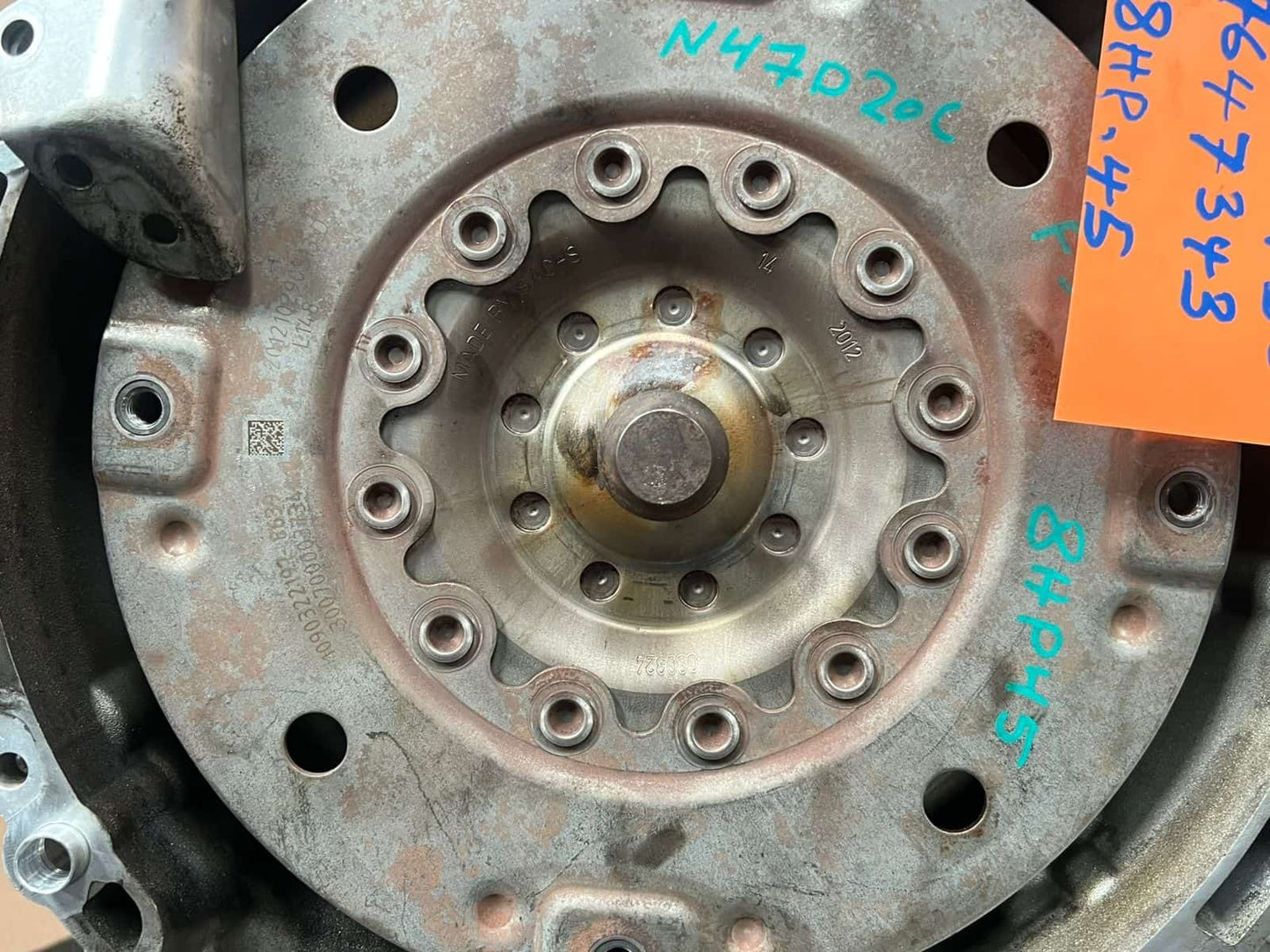 2012-18 BMW F30 320D N47 Automatic Gearbox Transmission 8HP45 OEM 7647343 DIESEL