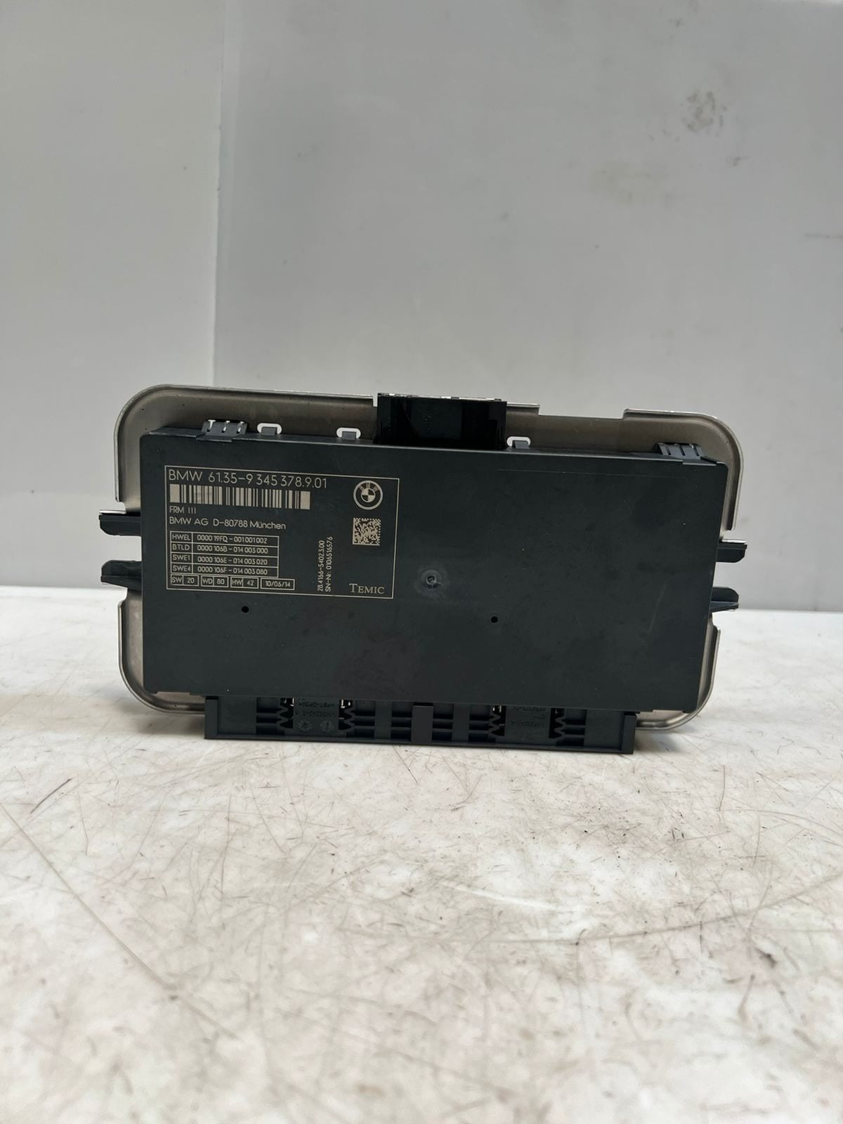 2014-2016 BMW X3 F25 and X4 F26 Footwell Light Control Module 9345378 FRM OEM