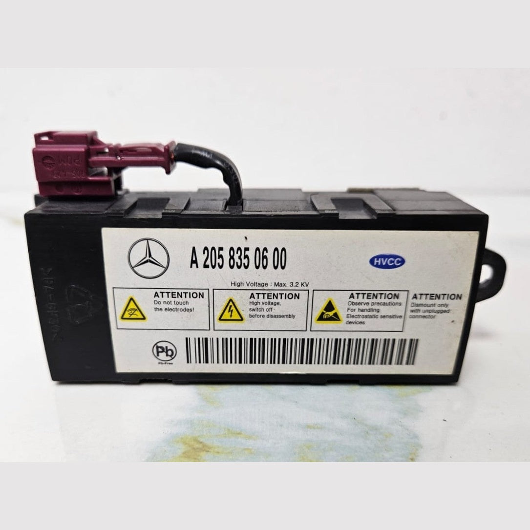 Mercedes W205 C-Class Air Purifier Ionizer Control Sensor Module A2058350600 OEM