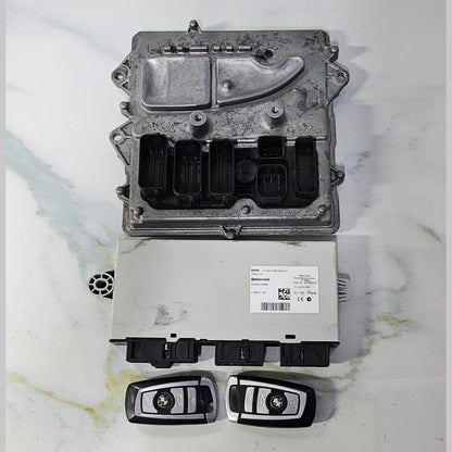 OEM BMW 740I N55 F02 F10 F20 F30 ENGINE CONTROL UNIT DME ECU SET 8616314 BOSCH