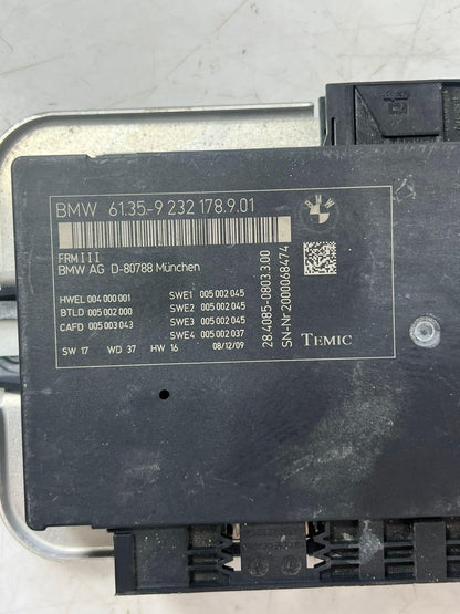 2011-2017 BMW F01 F02 F03 F04 F10 F07 F12 740i Footwell Control Module 9232178