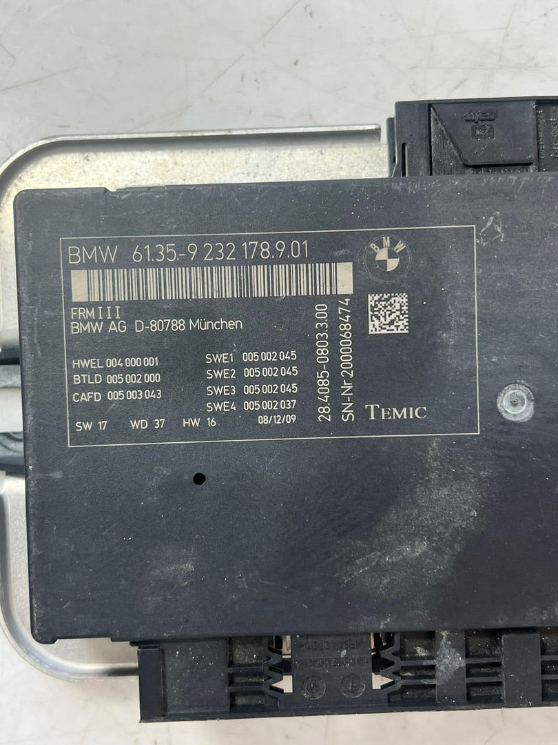 2011-2017 BMW F01 F02 F03 F04 F10 F07 F12 740i Footwell Control Module 9232178