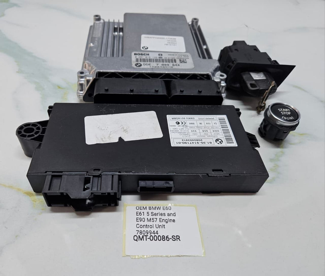 OEM BMW E60 E61 5 Series and E90 M57 Engine Control Unit 7809944