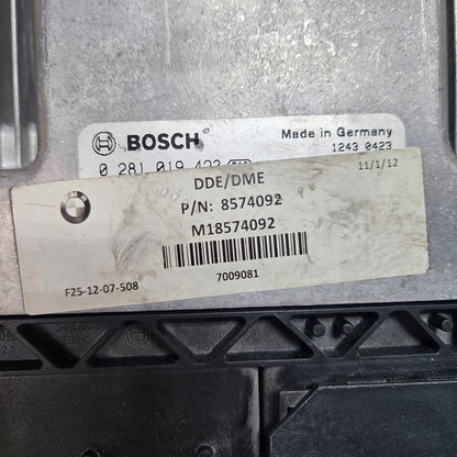 OEM BMW F10 520D Engine ECU DDE N47 BOSCH engine 8574092