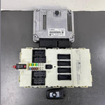 Load image into Gallery viewer, OEM BMW F30 N47N Engine Control Unit ECU SET DDE 8517874 FEM+KEY